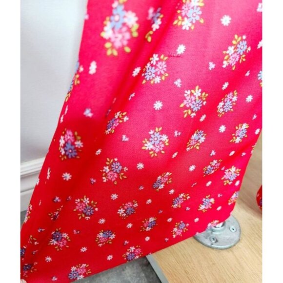 Vintage Jacket & Pants, 60s Matching Set, 70s Floral Pants and Jacket, - Picture 7 of 10